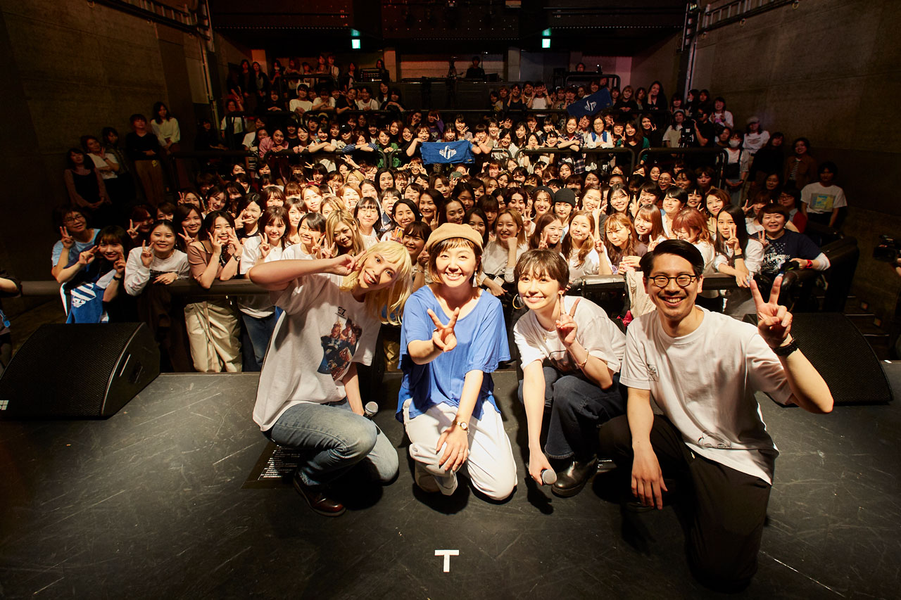 chelmico、自主企画2マンライブ2days クレジット:山内洋枝