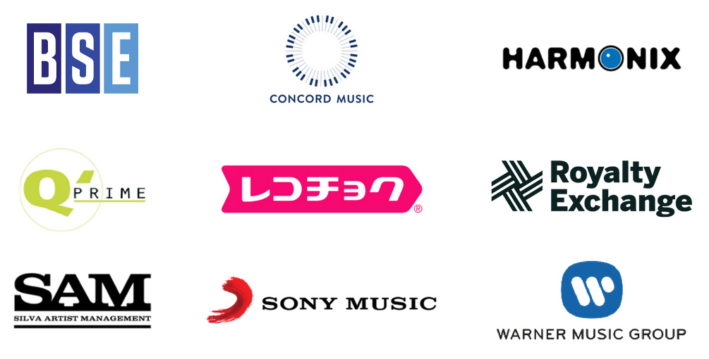 Techstars Music 2017年 パートナー企業一覧