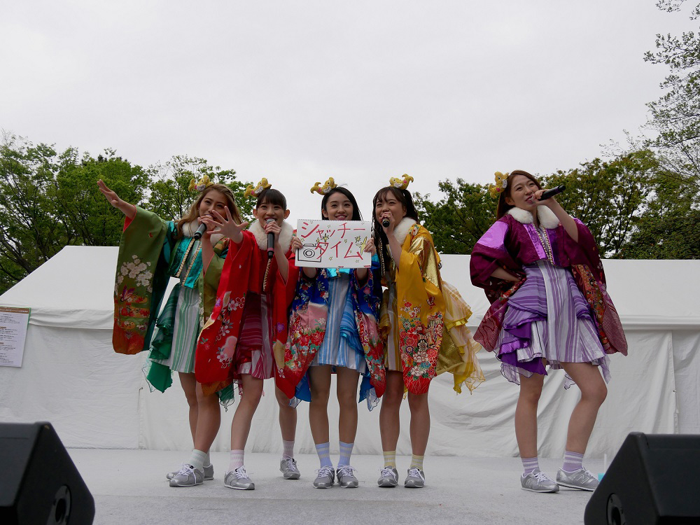 チームしゃちほこ、路上デビューから6周年記念日に名古屋の新