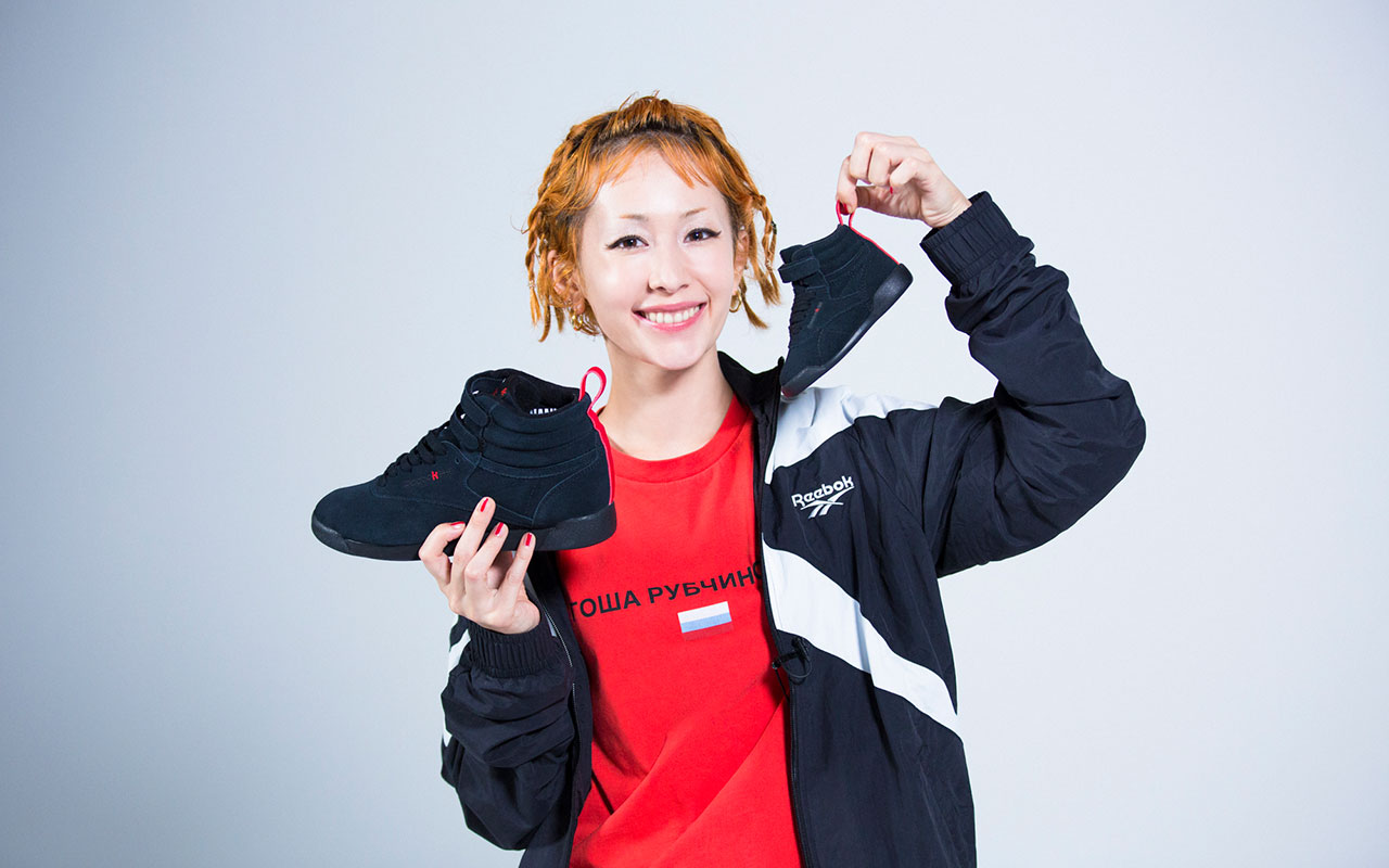 木村カエラ×Reebok CLASSIC、自身の誕生日10/24にコラボシューズ