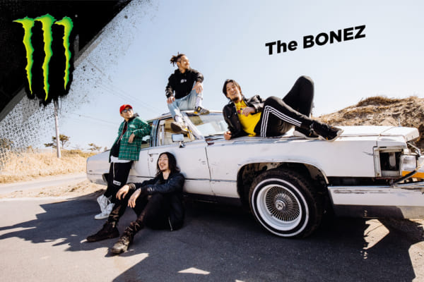 The BONEZ、モンスターエナジーとスポンサーシップを締結 | Musicman