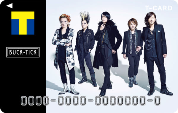 BUCK-TICK Tポイントカード バクチクカード BUCK-TICK結成30周年、メンバーがデザイン監修したTカード登場