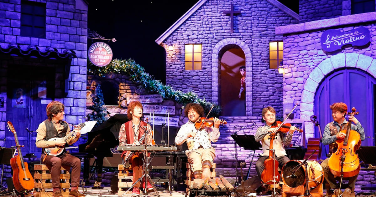 葉加瀬太郎 全国ツアーより12 27東京公演をwowowで生中継 僕にとって特別なクインテット 五重奏 Musicman