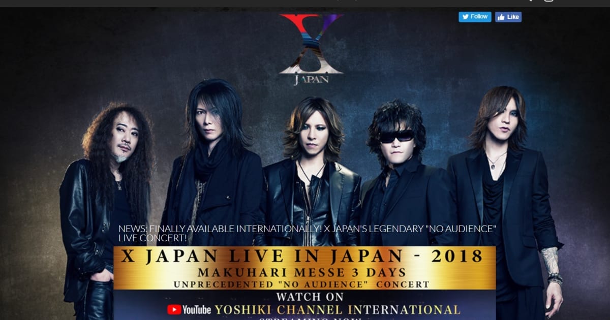 ミュージシャン X JAPAN X Japan - Wikipedia