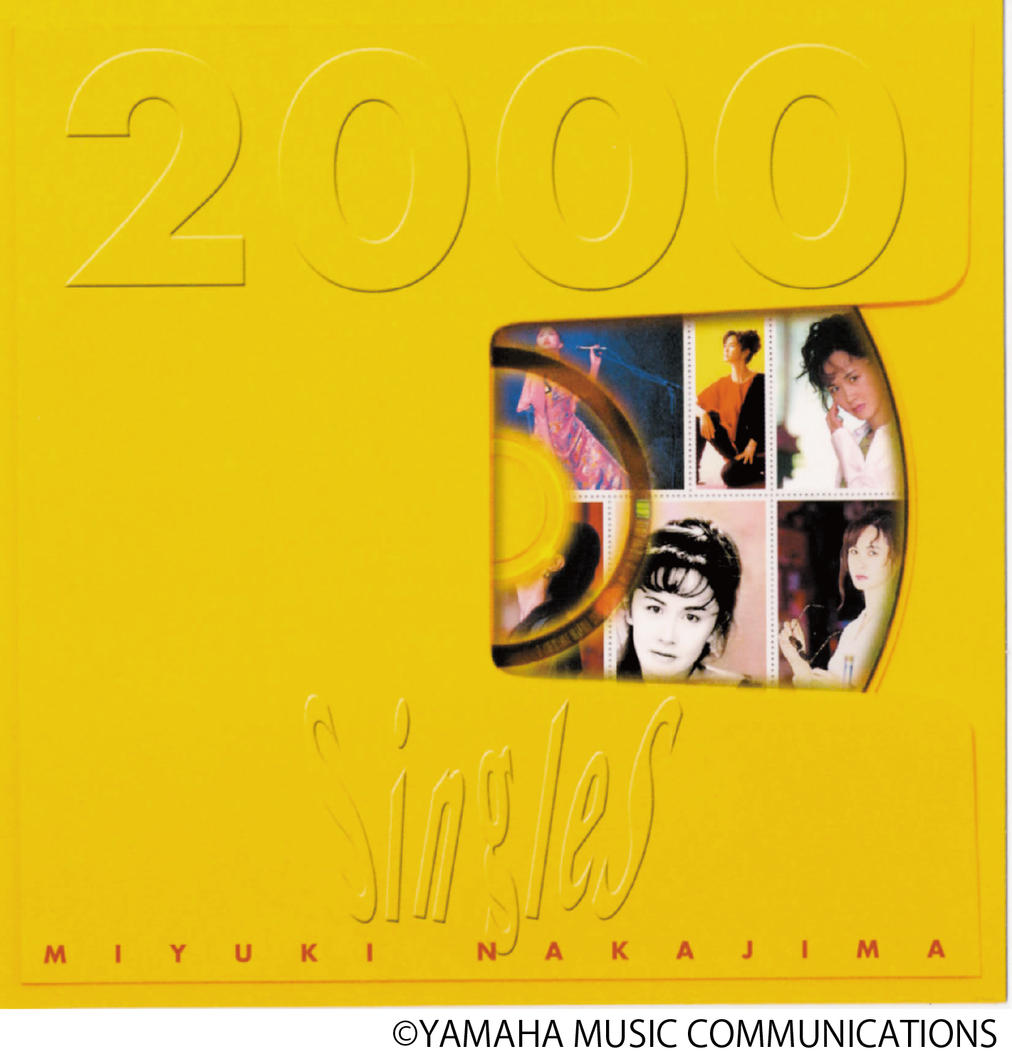 中島みゆき「Singles 2000」©YAMAHA MUSIC COMMUNICATIONS