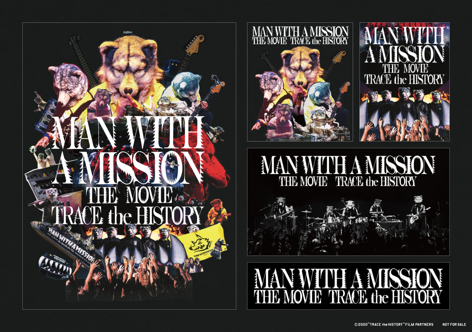 Man With A Mission 初ドキュメンタリー映画メインビジュアル ムビチケ 豪華特典詳細を発表 Musicman