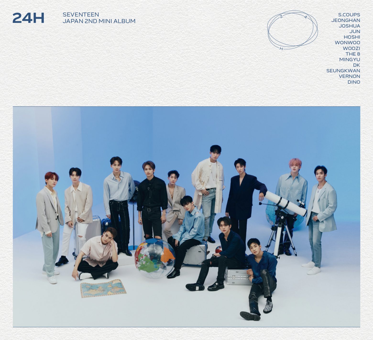 SEVENTEEN、日本2ndミニアルバム「24H」ジャケ写公開 | Musicman