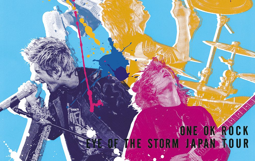 ONE OK ROCK、30万人を動員した全国ツアー「EYE OF THE STORM」を映像