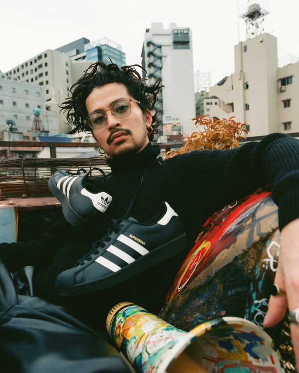 常田大希（King Gnu/millennium parade/PERIMETRON）、adidas