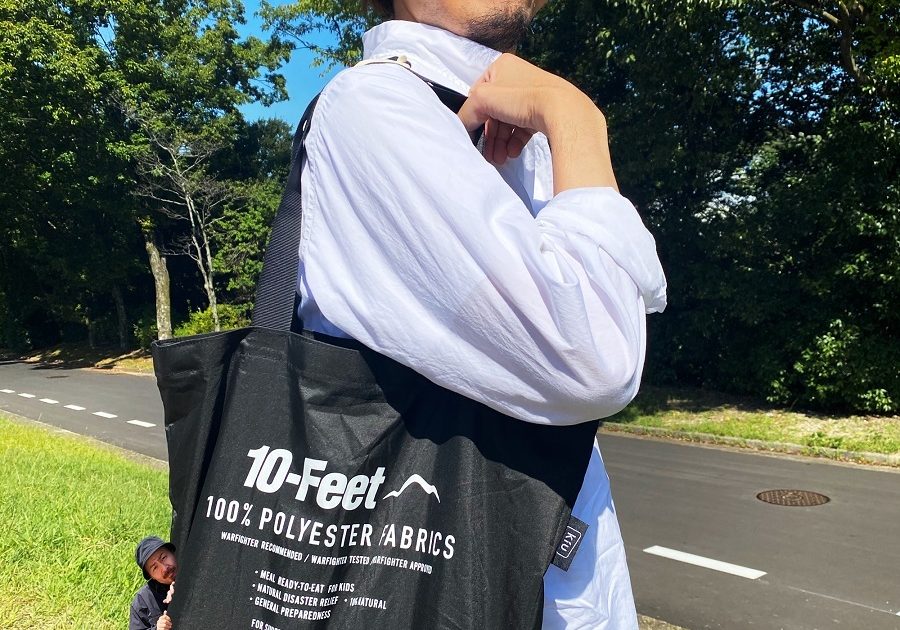 10-Feet ×KiU コラボエコバッグ 「シエラのように」完全生産限定