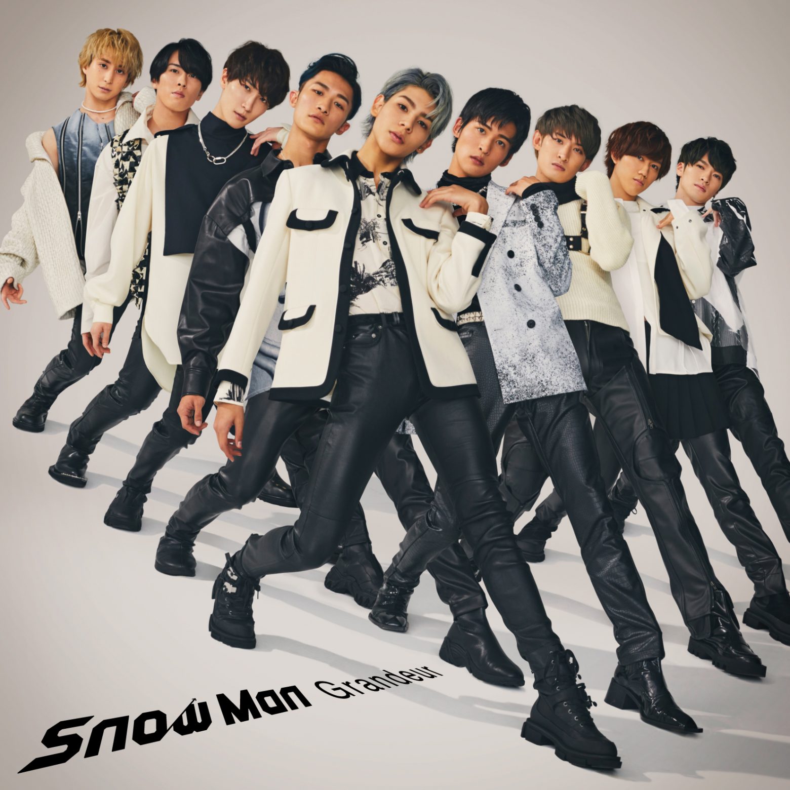 Snow Man、3rdシングル「Grandeur」ジャケ写公開 | Musicman