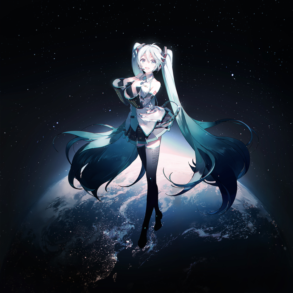 初音ミク Rella イーハトーヴ交響曲 Vinyl Recordに寄せたイラスト全種公開 Lp通常盤 イラストを使用したアクリルスタンドを全世界発売 Musicman