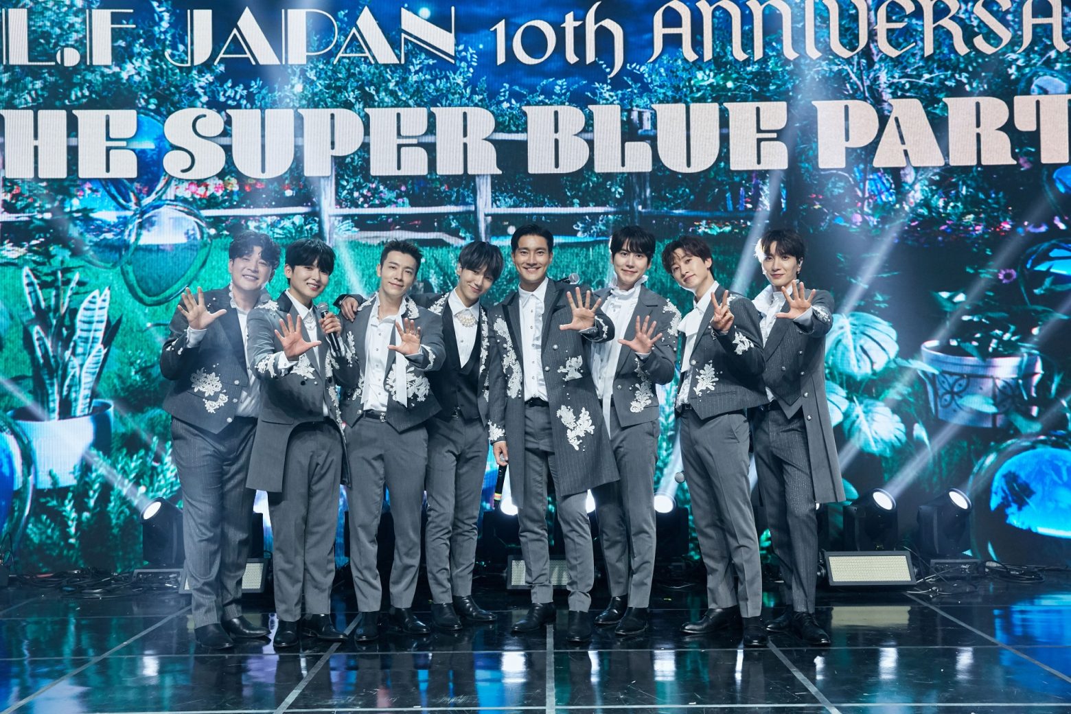 SUPER JUNIOR、約2年ぶりの日本ファンクラブ10周年記念イベントを