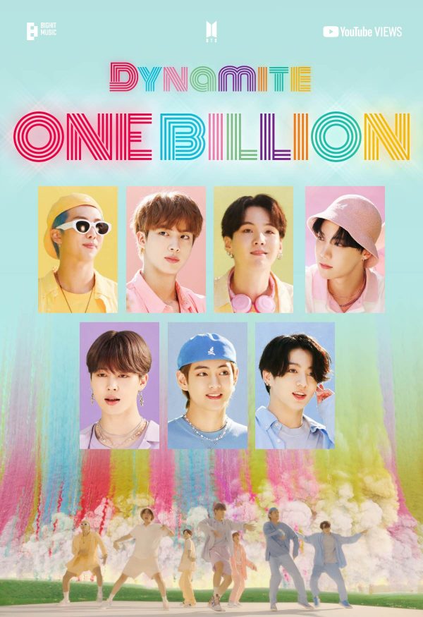 BTS「Dynamite」MVが10億再生突破、「DNA」「Boy With Luv（Feat