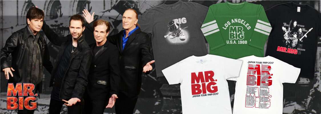 MR.BIG Tシャツ　ライブグッズ MR.BIG】ロックTシャツ メンズ バンドTシャツ メンズ MR.BIG