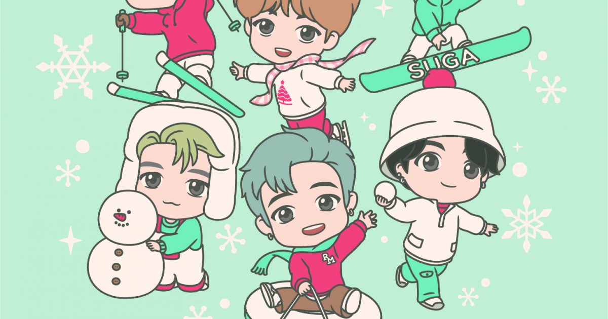BTS　TinyTAN　スノーボール　POPUP公式 全員 BTS TinyTAN スノーボール POPUP公式 全員