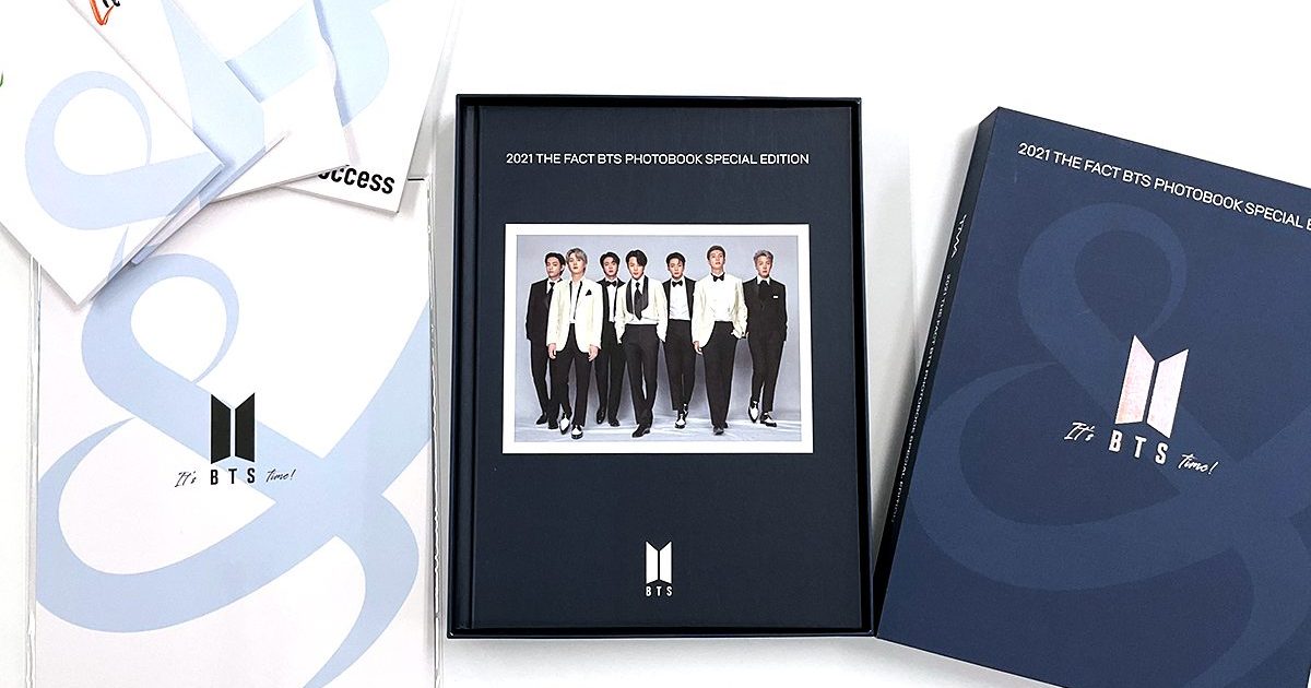 TAMA 2022 BTS写真集 BTS TMAの写真集「2022 THE FACT BTS PHOTOBOOK」が日本でも発売