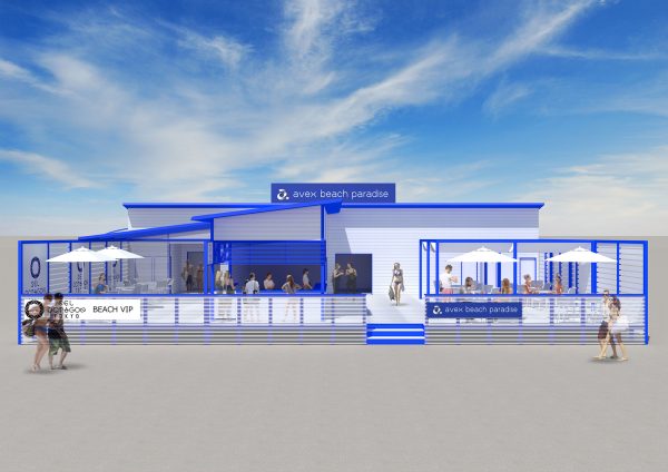 エイベックス、神奈川・由比ヶ浜に“海の家”の概念を超えたリゾート施設