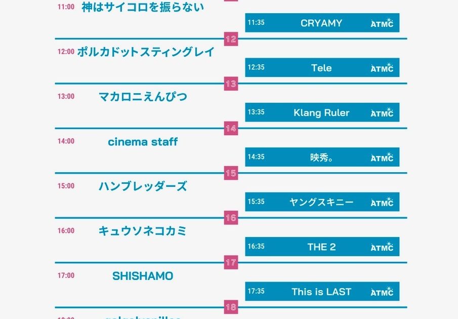 Rush Ball 22 タイムテーブル発表 Kana Boon Wanimaがトリ Musicman Rush Ball 22 タイムテーブル発表 Kana Boon Wanimaがトリ Musicman