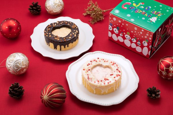 香取慎吾デザイン、J_O CAFEと八天堂がコラボしたクリスマスボックスを