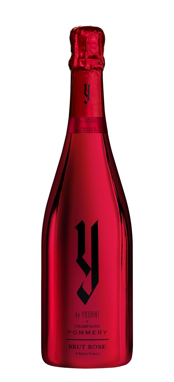 YOSHIKI×POMMERY、初のロゼ・シャンパーニュが予約受注段階で