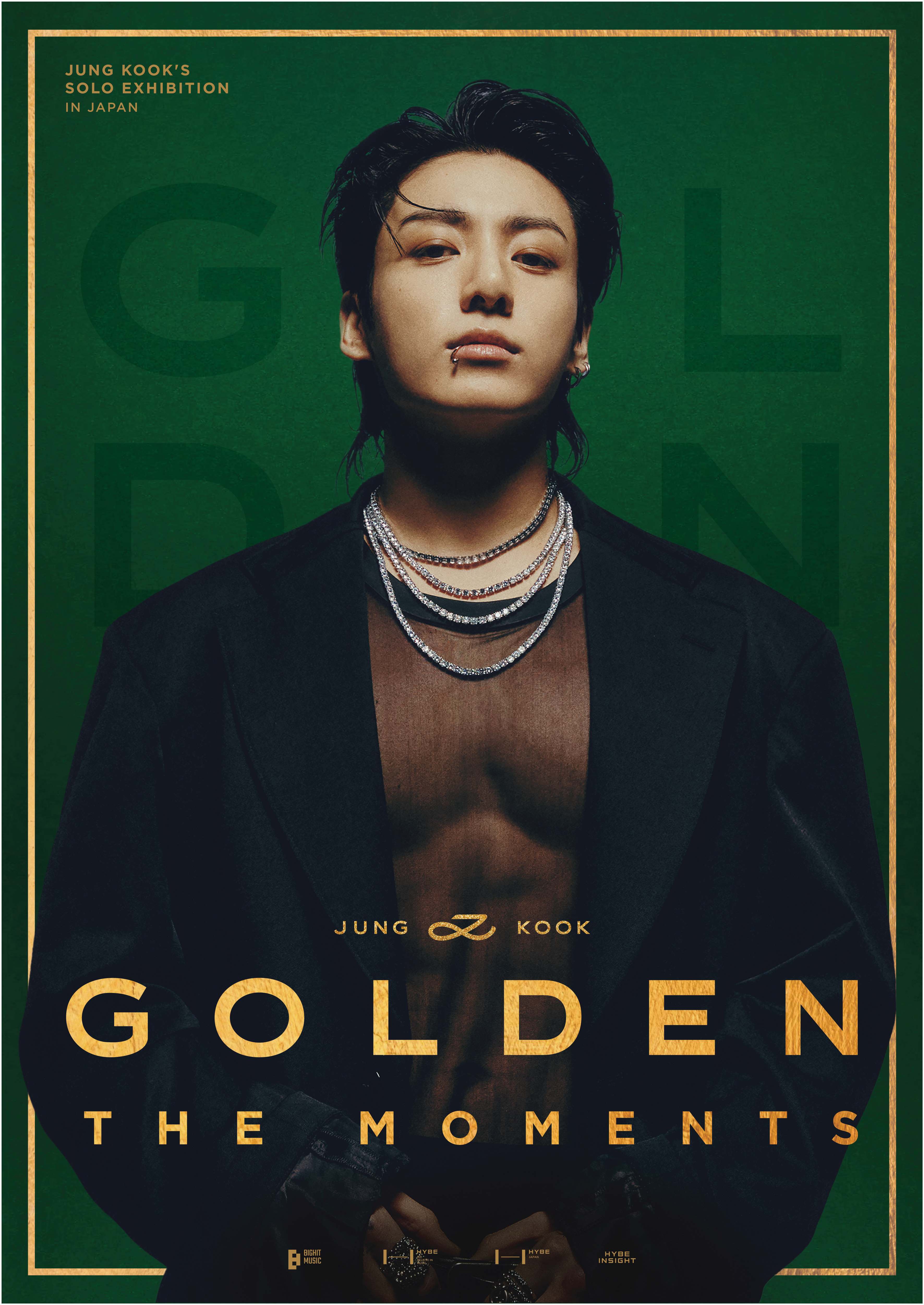 JUNG KOOKのソロ展示「'GOLDEN:The Moments' IN JAPAN」東京で