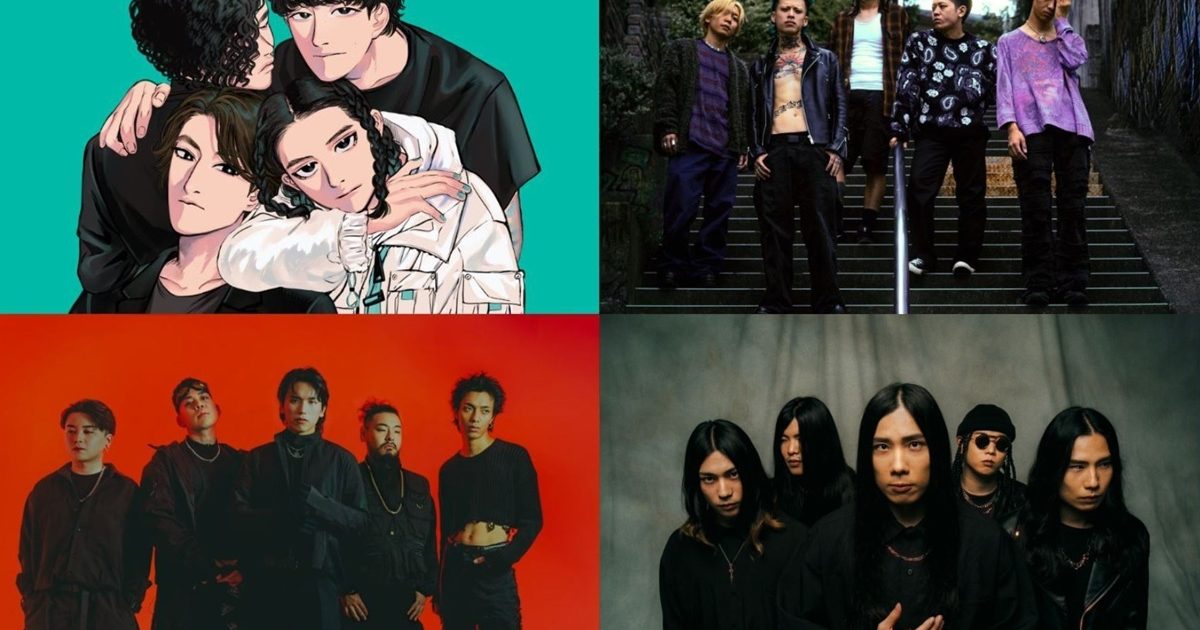 Earthists.、HIKAGE、Prompts、Sable Hills、次世代ラウドを象徴する4