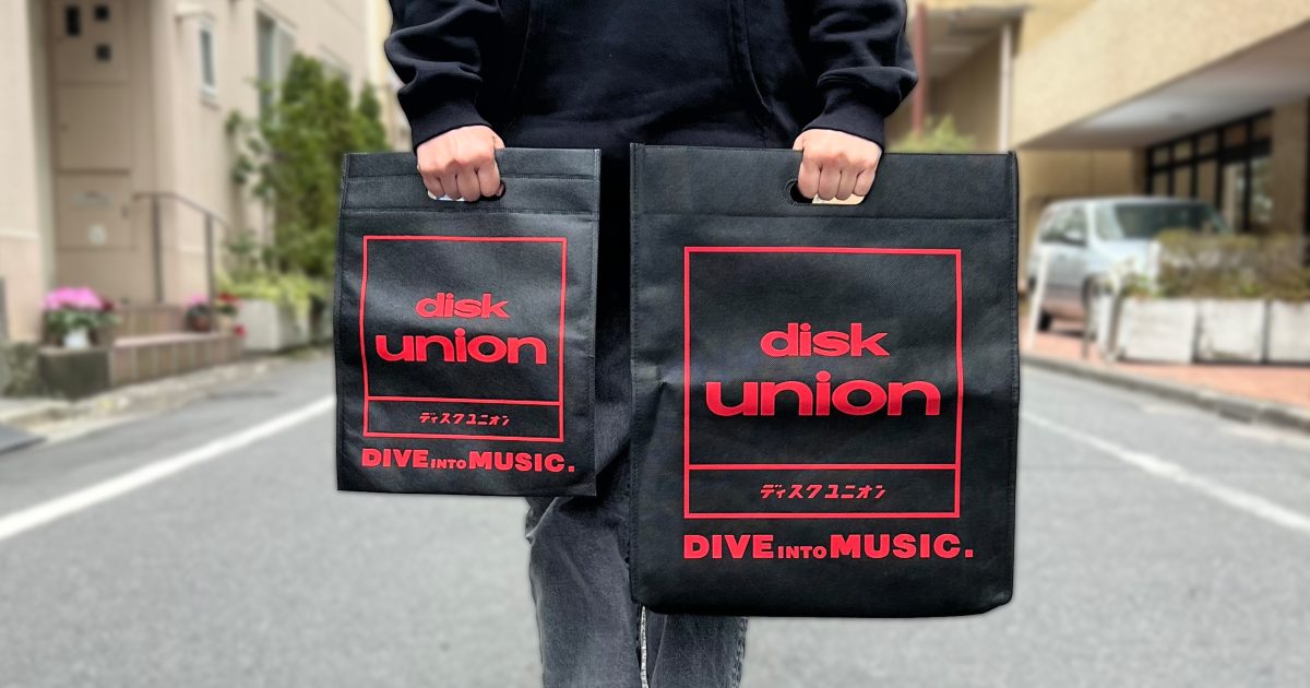 ディスクユニオン、レコードショッパー型エコバッグに「CD・7