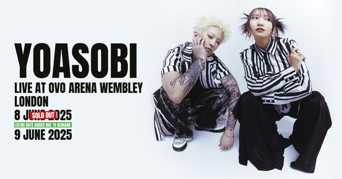 YOASOBI、ウェンブリー・アリーナ2Days公演決定 日本人アーティスト