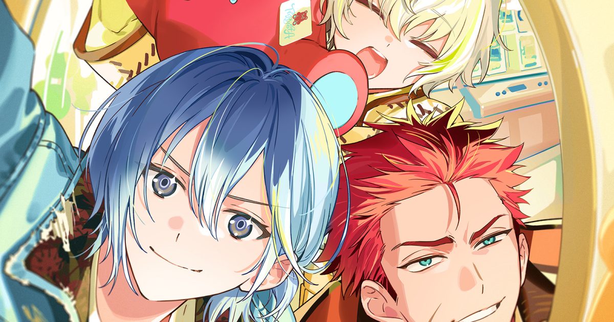 18TRIP Cassette #09 'Smiley day' -L4mps-」ジャケットイラスト