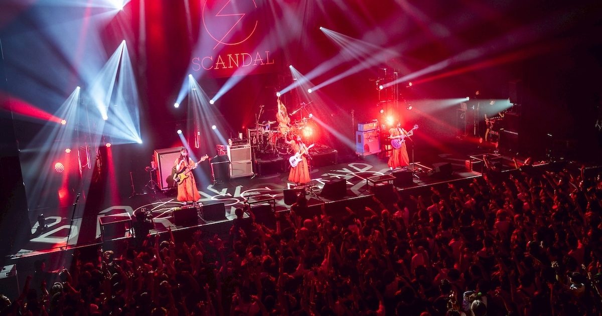 SCANDAL、来年・結成20周年記念日に大阪城ホール公演が決定 初の下北沢