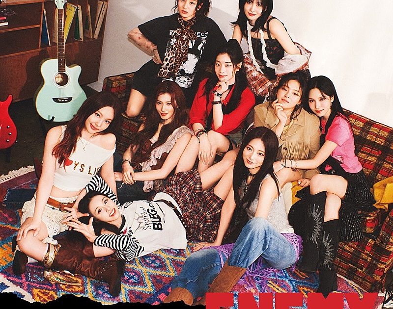 Billboard JAPAN CDアルバム（9/3公開）、TWICE「ENEMY」11万枚超で約3