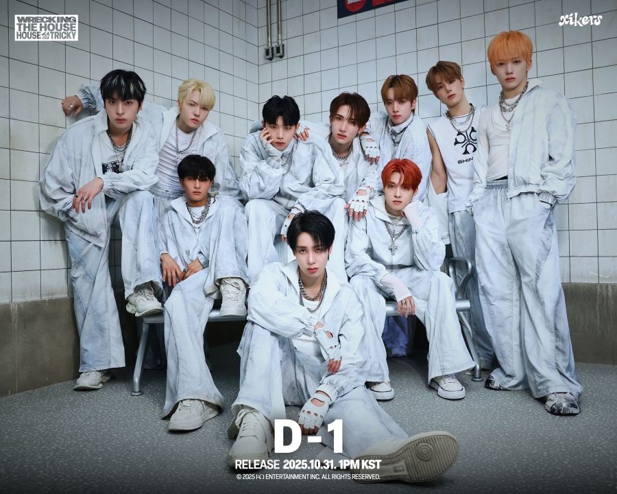 xikers、カムバックD-1ポスター公開「SUPERPOWER（Peak）」で「TRICKY」シリーズ完結へ