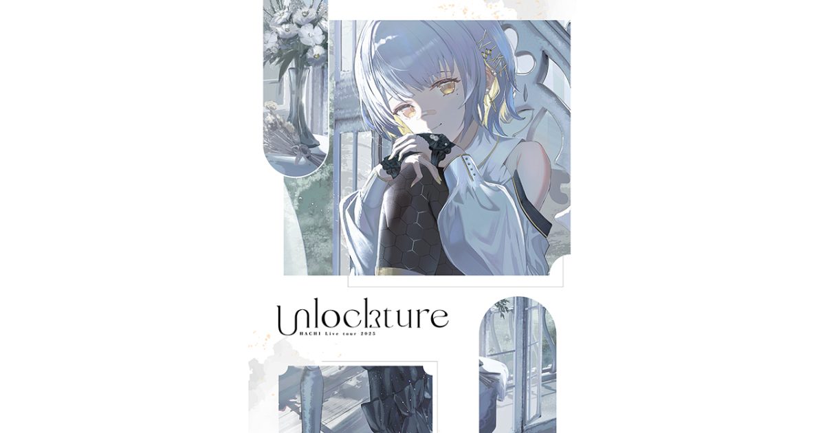 絵画 hachi バーチャルシンガー・HACHI、『HACHI Live Tour 2025 “Unlockture