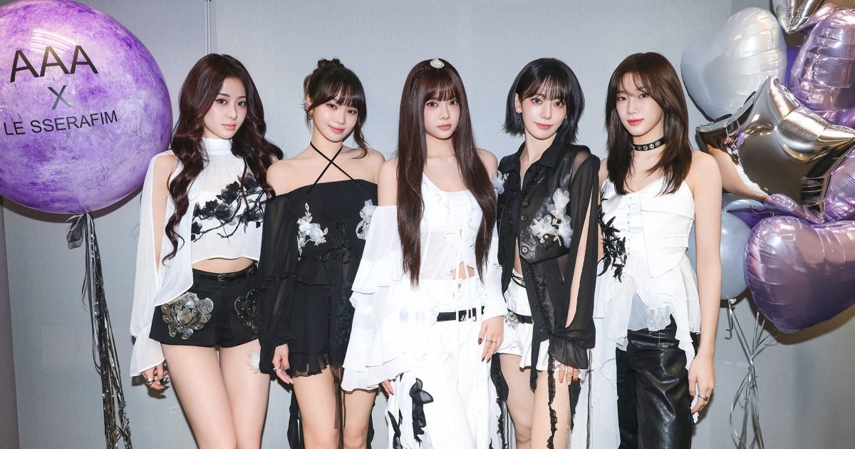 LE SSERAFIM、「AAA 2025」で大賞「Music Icon of the Year」を含む3冠達成 | Musicman