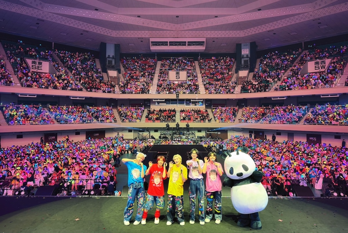 パンダドラゴン、2度目の日本武道館公演を開催「僕達の夢を叶えてくれて、本当にありがとうございます！」　新曲「パラゴンサンバ」を配信リリース