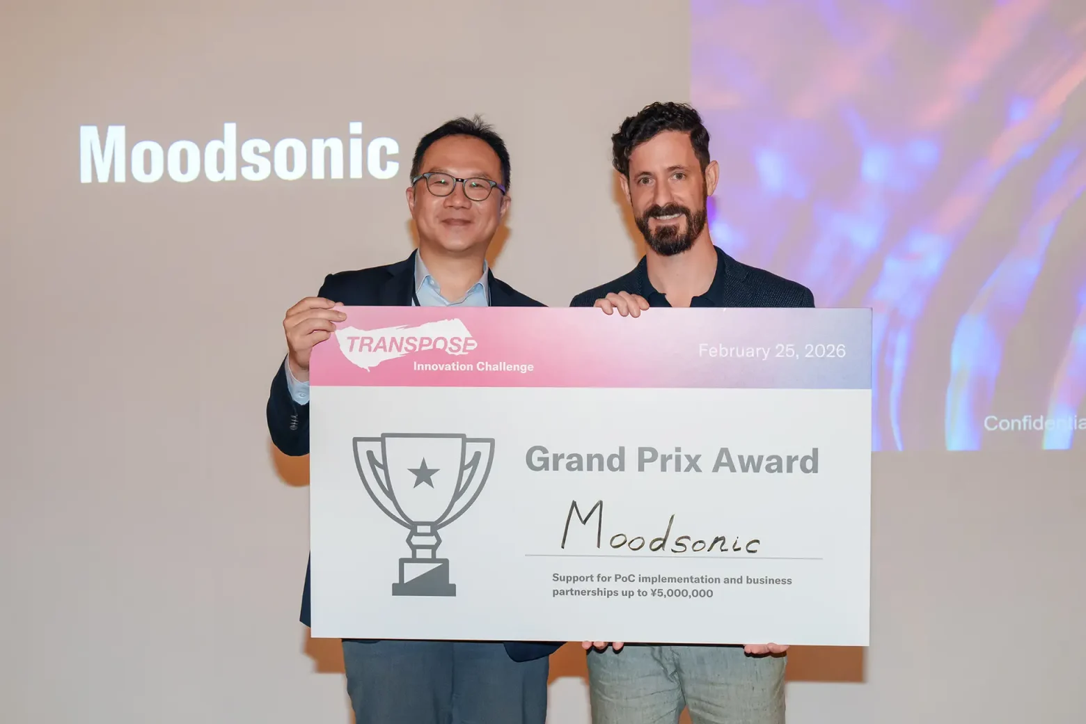 ヤマハ初のグローバルビジネスコンテスト「TRANSPOSE Innovation Challenge」、グランプリに英Moodsonicを選出